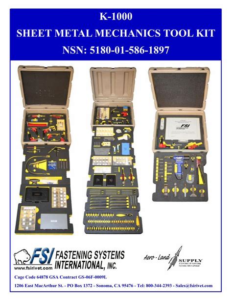 best sheet metal tools|sheet metal mechanic tool list.